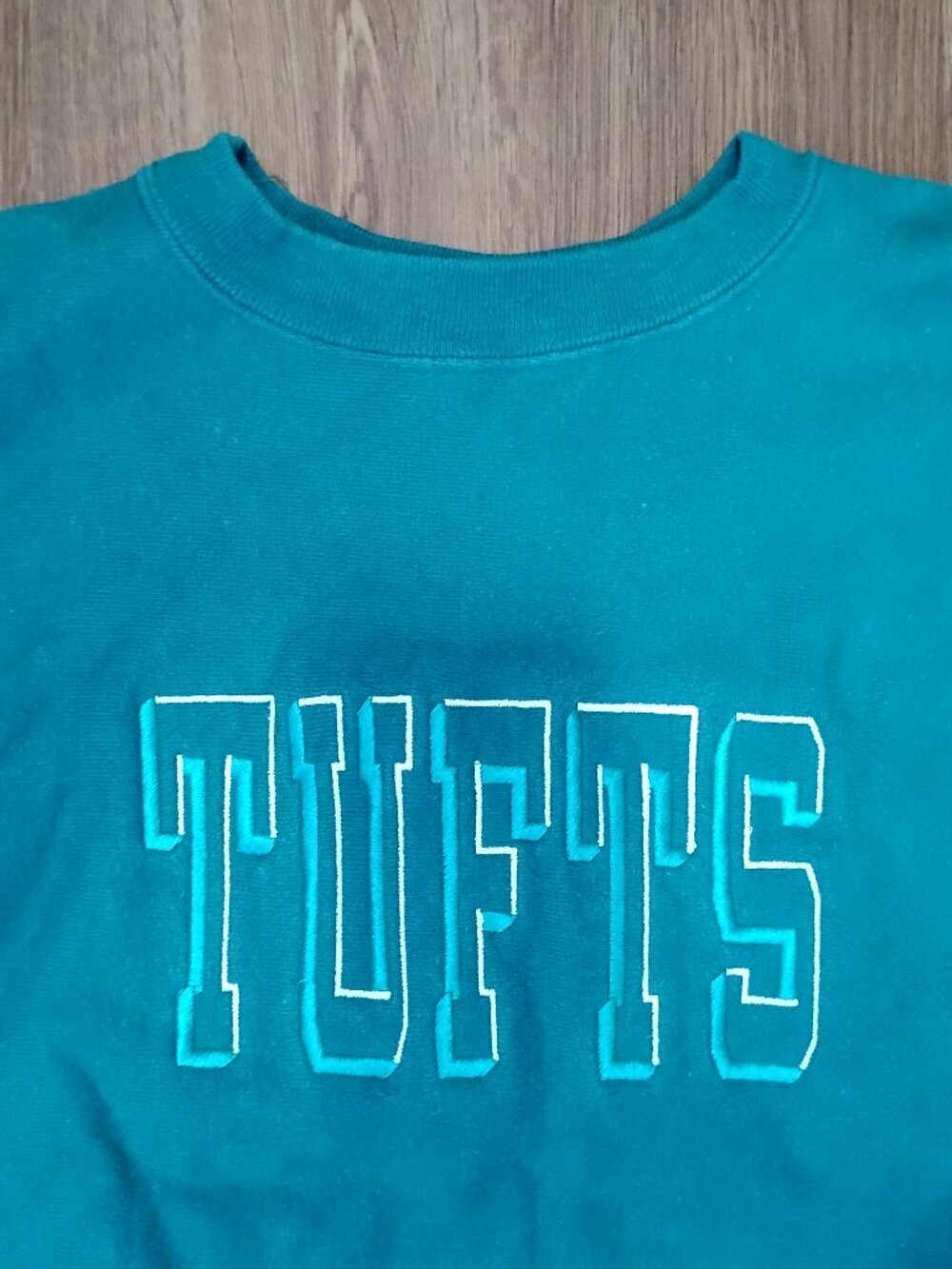 Vintage Champion Reverse Weave TUFTS University Crewneck Sweatshirt